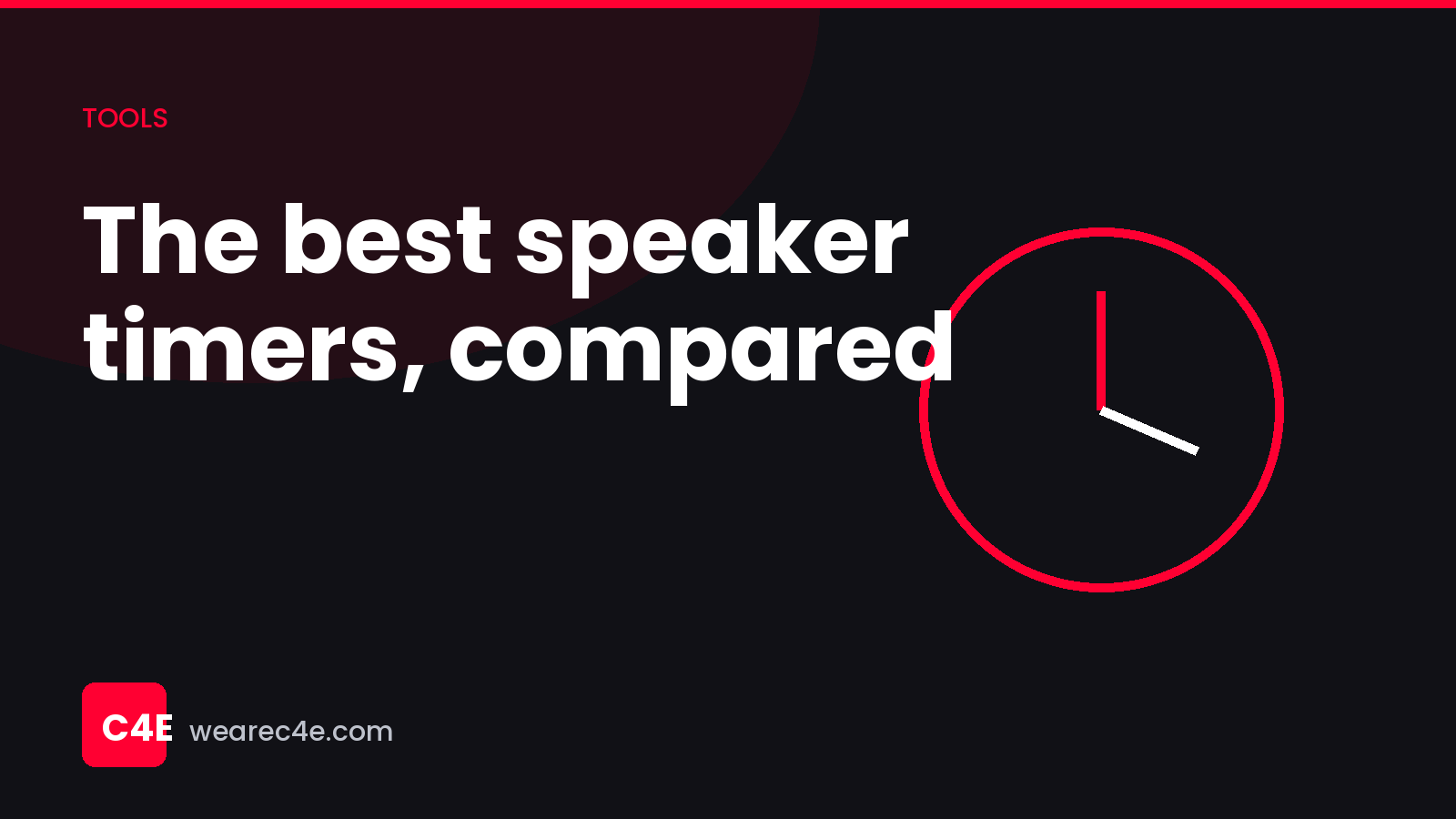 The best speaker timers for conferences, honestly compared